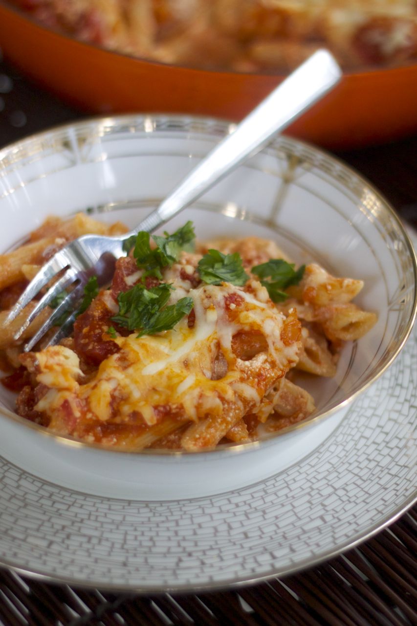baked penne cheese