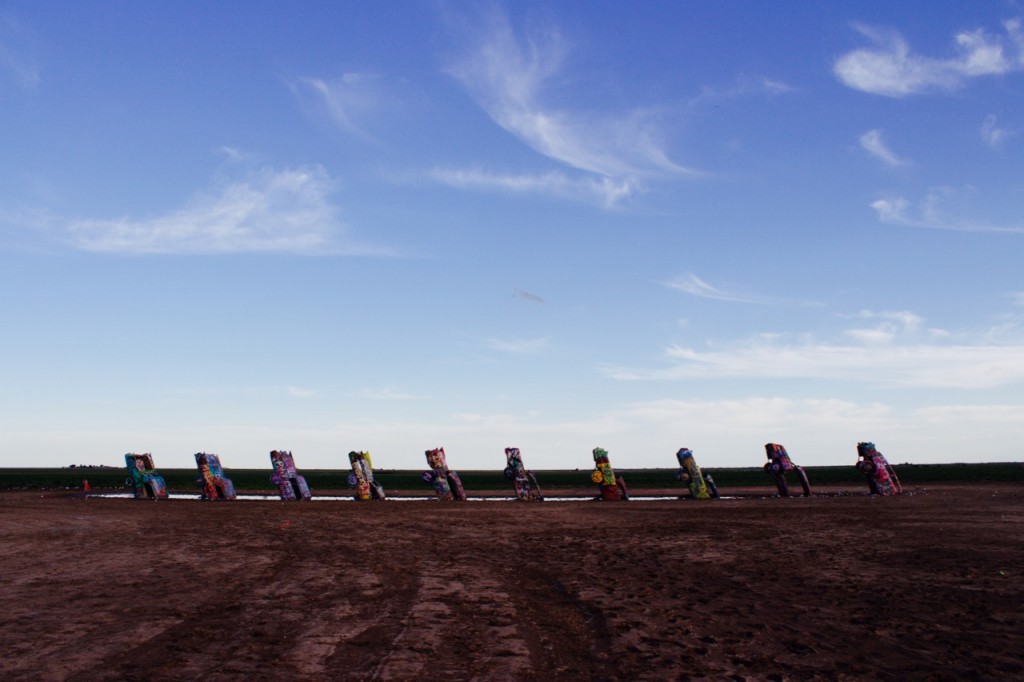 cadillac ranch route 66 road trip
