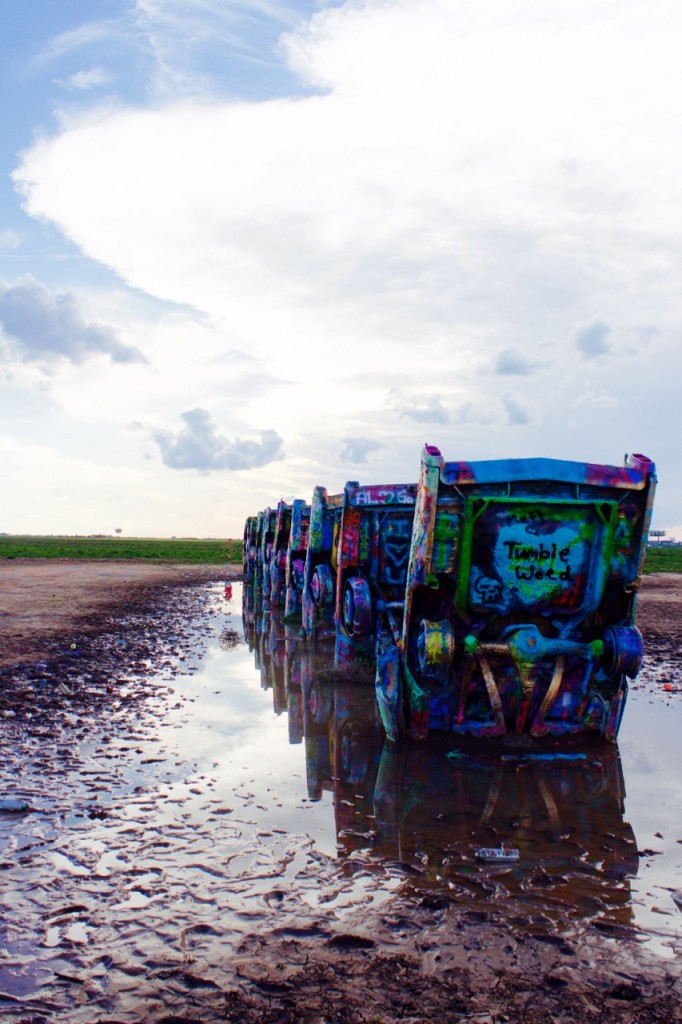 cadillac ranch route 66 road trip