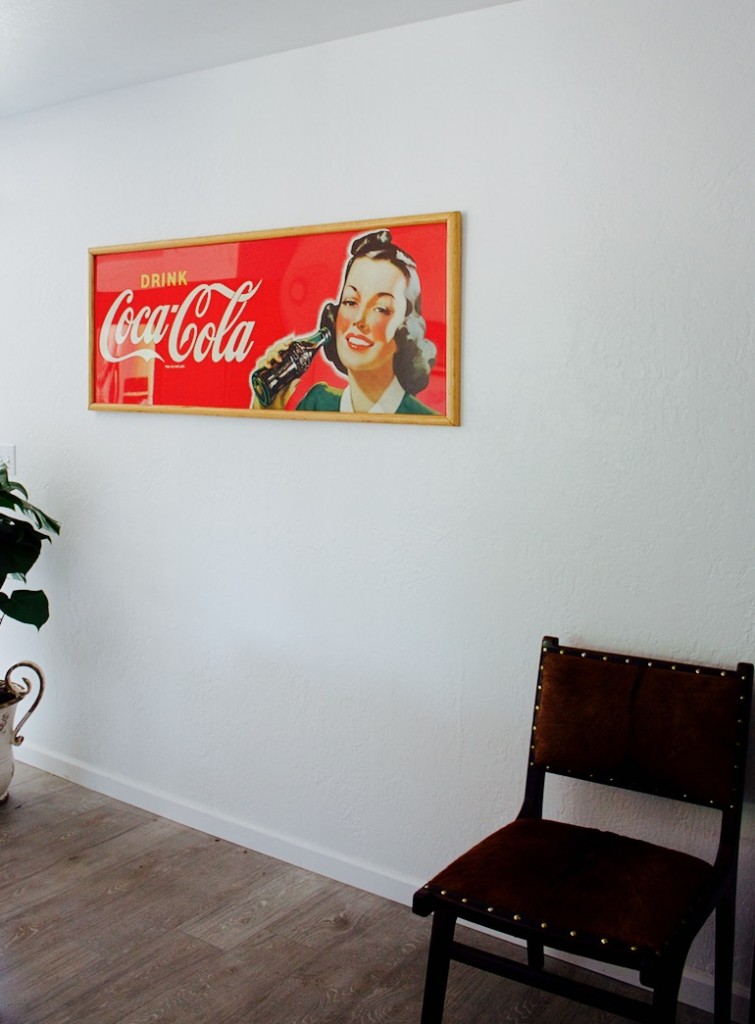 vintage coca cola sign