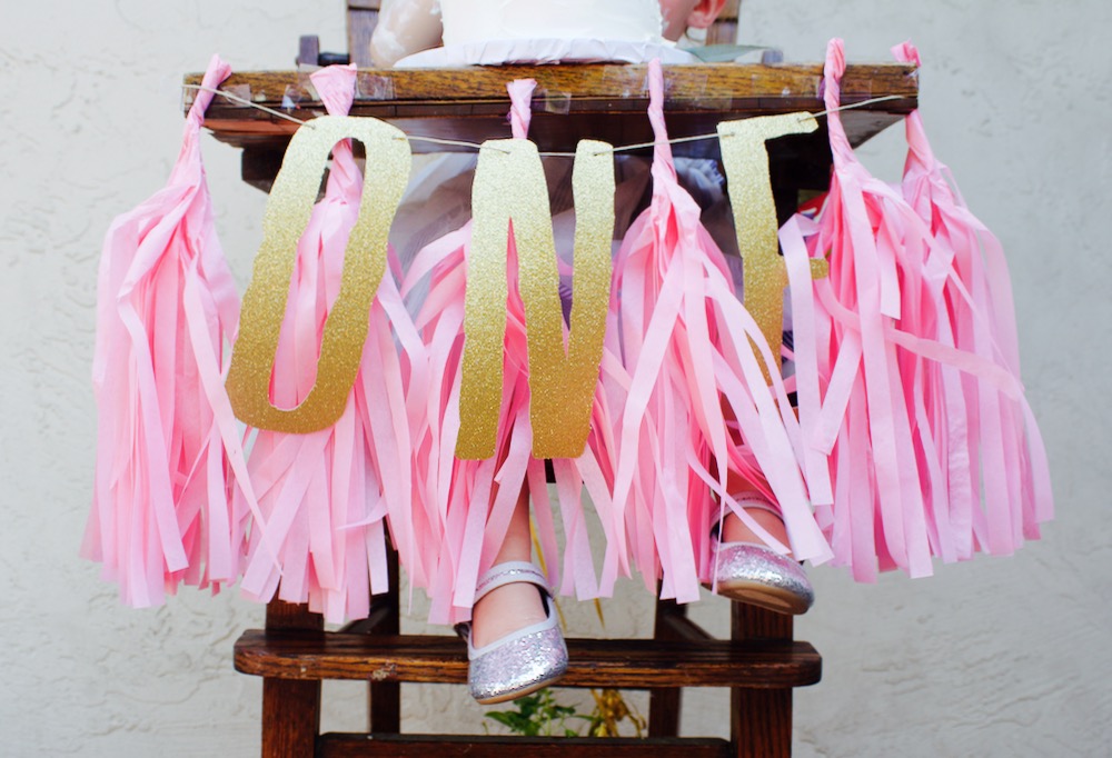 cute first birthday party decor