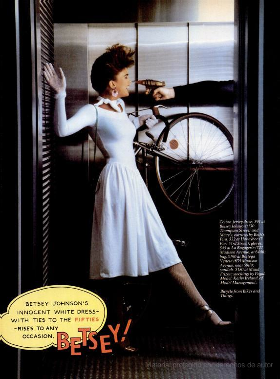 Anna Wintour shoot for New York Magazine, February 1983