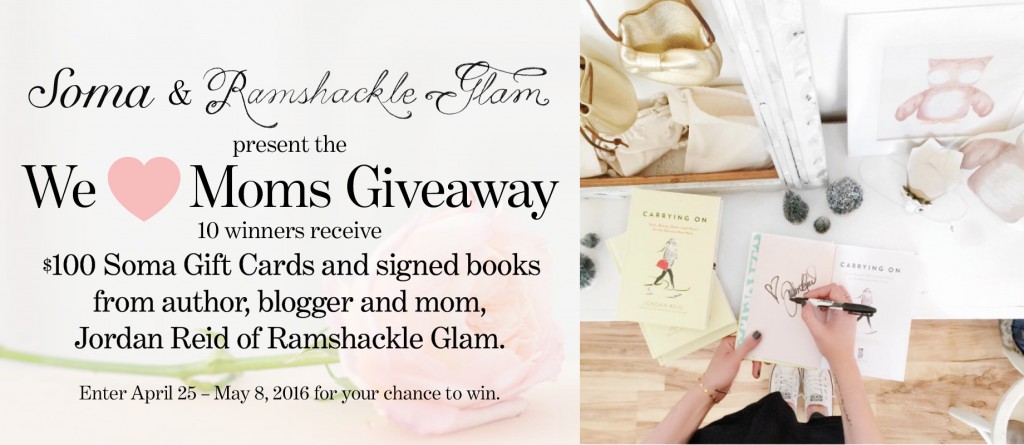Soma and Ramshackle Glam Mother's Day giveaway
