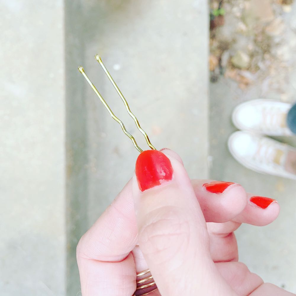 U-shaped bobby pins perfect for french twists