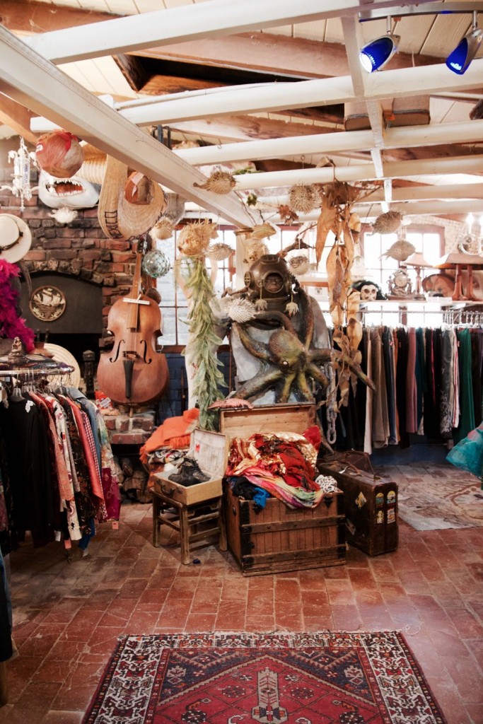 Hidden Treasures vintage store in Topanga Canyon
