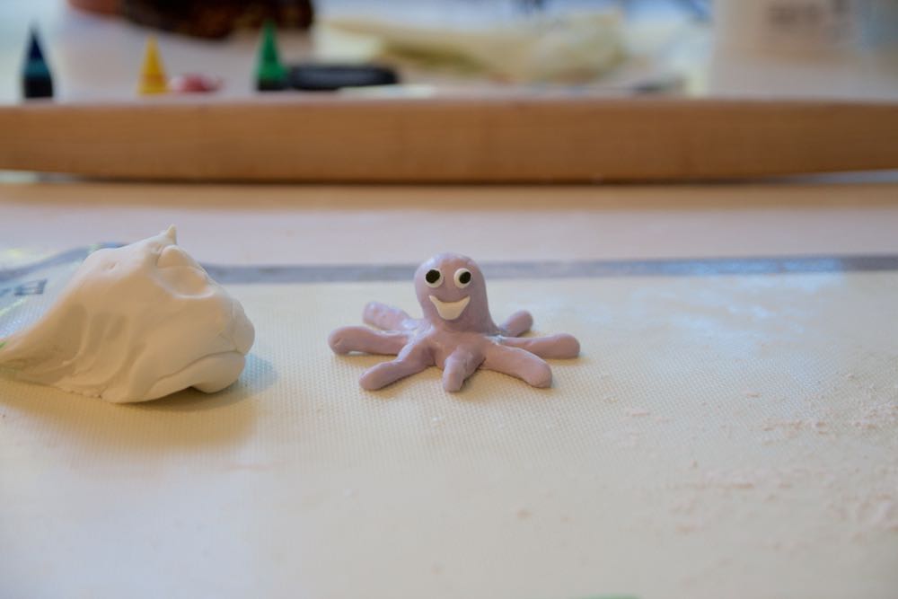 how to make a fondant octopus