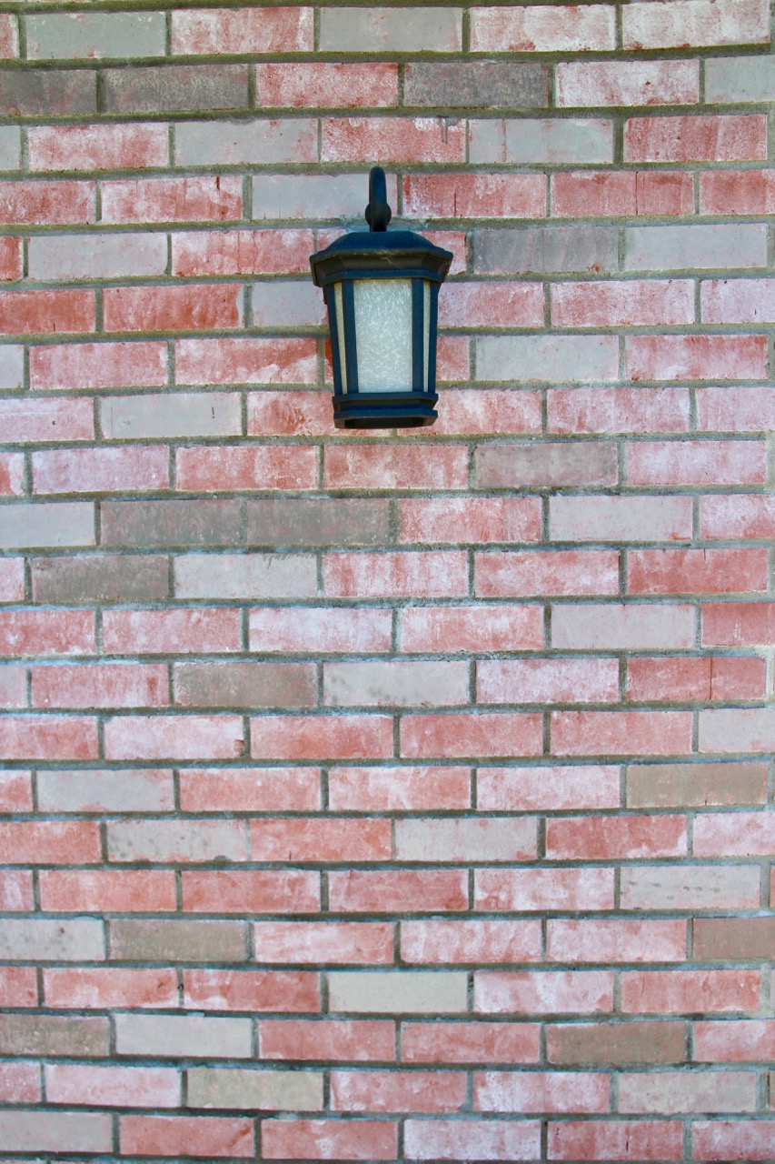 what to do about an ugly brick wall