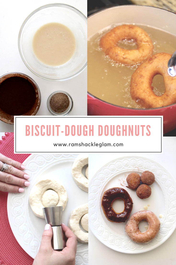 an easy and delicious recipe for biscuit dough donuts