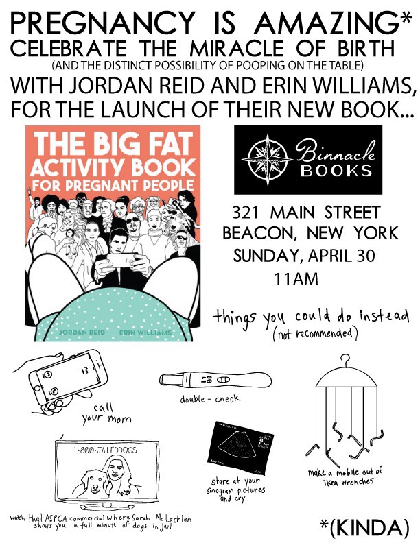 the big fat activity book book tour with erin Williams and jordan Reid