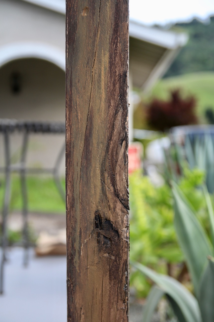 how to make wood posts look like reclaimed barn rustic wood
