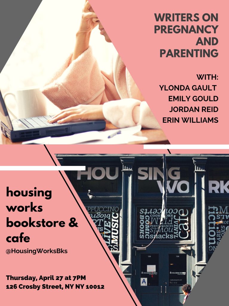 housing works bookstore and cafe event with jordan Reid erin Williams Emily Gould and ylonda Gault