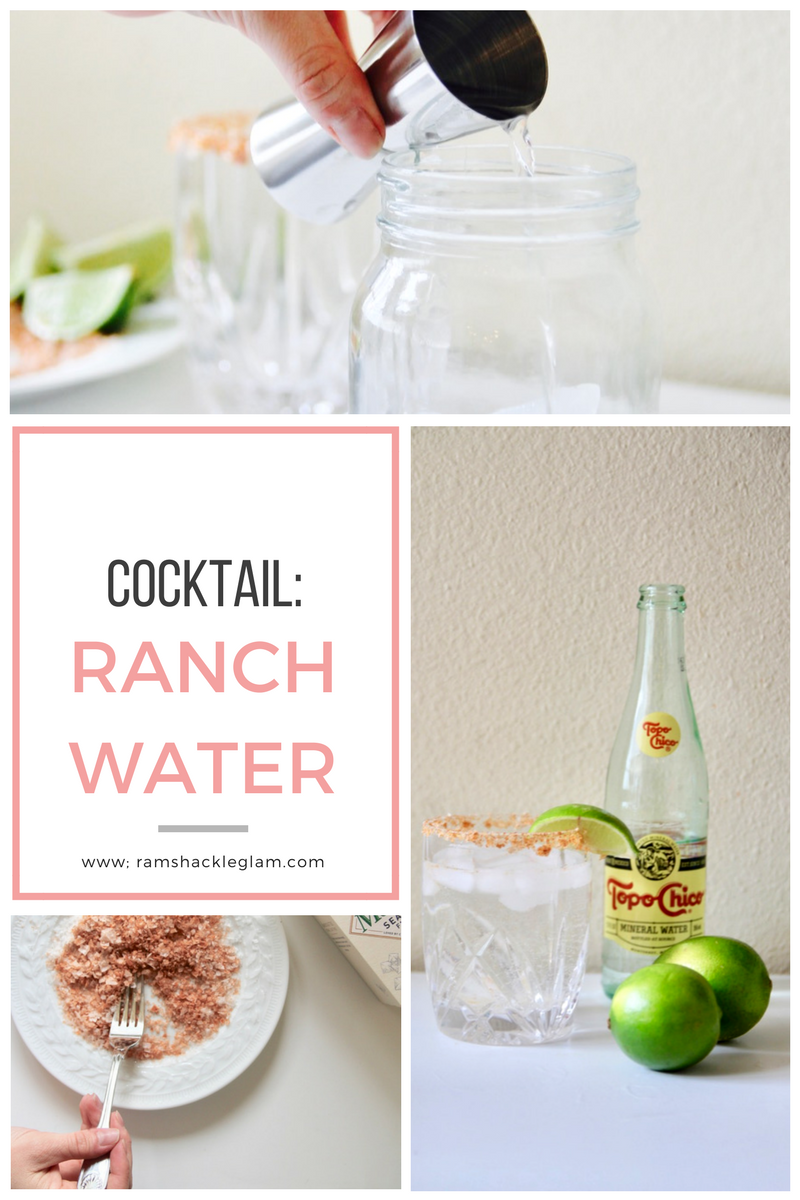 how to make a ranch water tequila cocktail