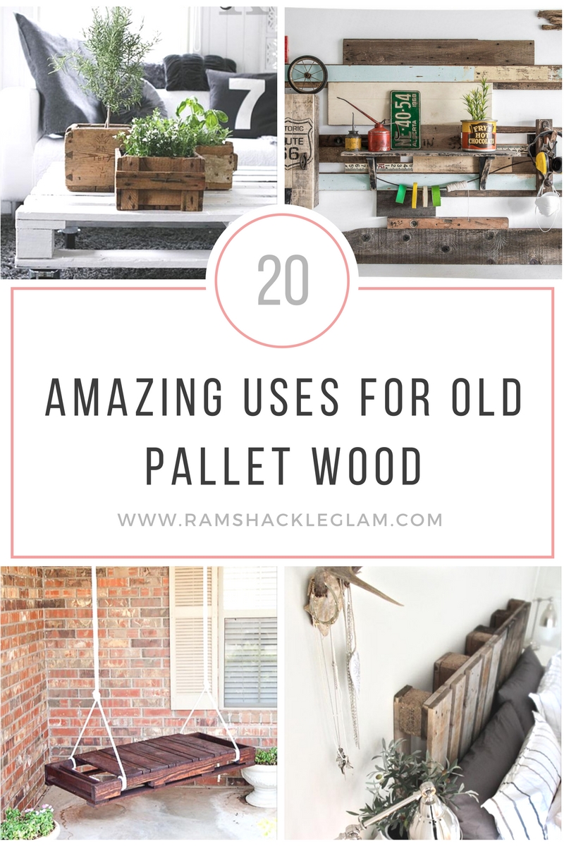 20 cool ways to use upcycled pallet wood