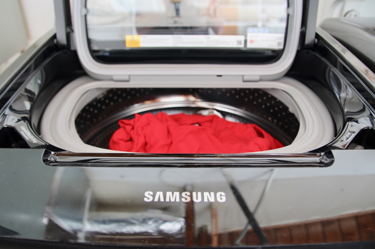 the Samsung flexwash and flexdry washer and dryer review