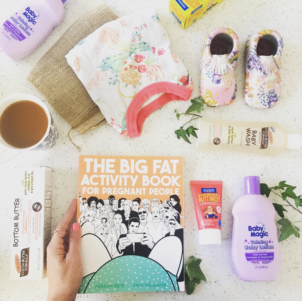 giveaway of the big fat activity book for pregnant people