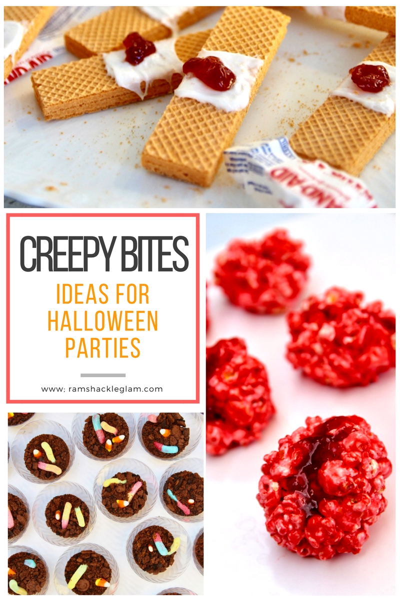 ideas for food for a kid's halloween party