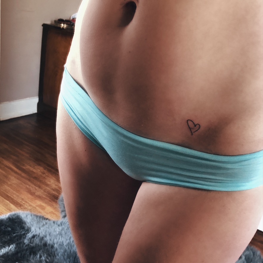 tattoo to cover the scar from an ectopic pregnancy