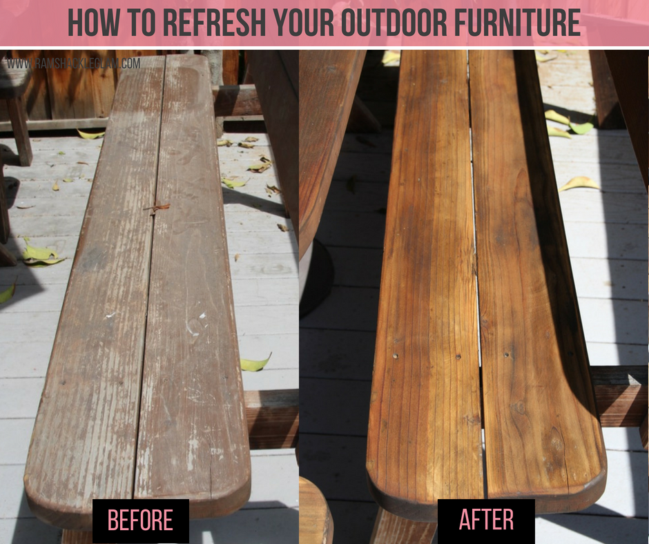 How to Restore a Wood Outdoor Bench