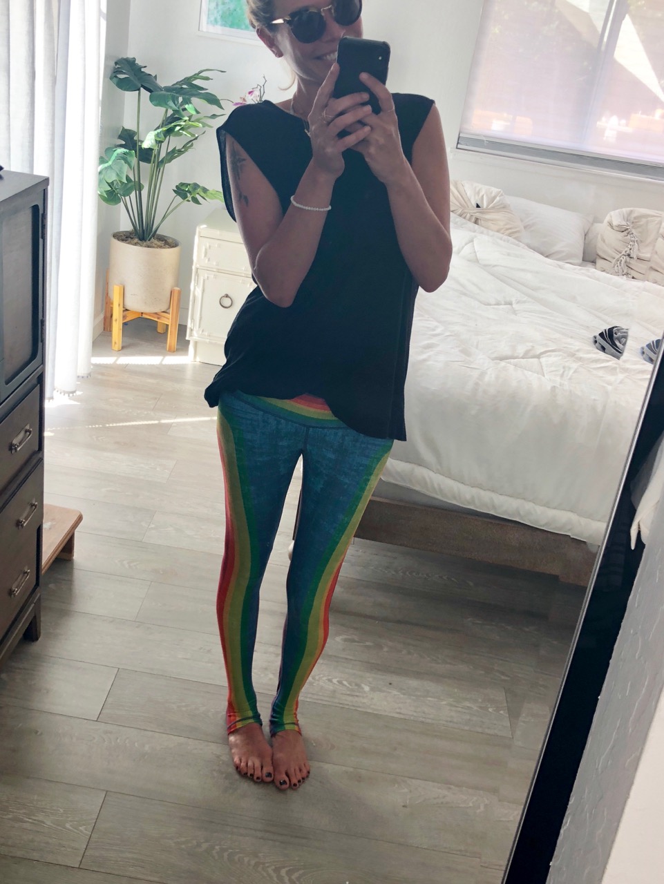 niyama sol rainbow leggings