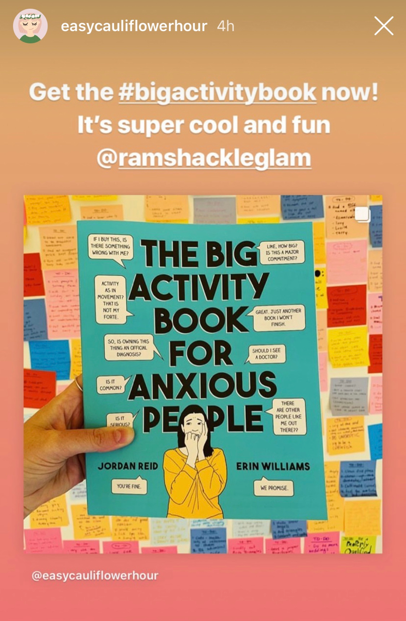 the big activity book for anxious people