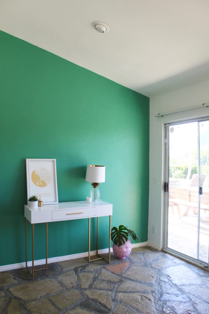 alexandrite green jade wall paint