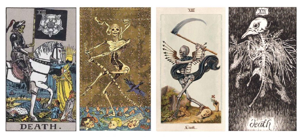 different interpretations of tarot deck death card