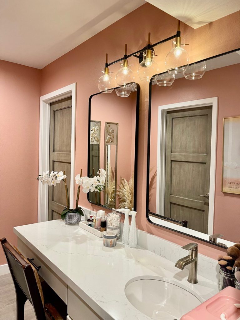 pink bathroom walls farrow ball pink ground